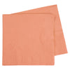 Peach Lunch Napkins (Pack of 40)