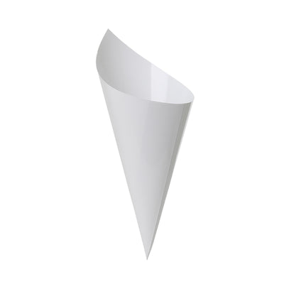 White Snack Cones (Pack of 10)
