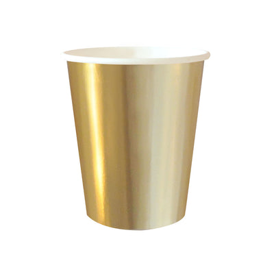 Gold Foil Cups (Pack of 10)