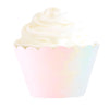 Iridescent Foil Cupcake Wrappers (Pack of 12)