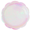 Iridescent Large Plates (Pack of 10)