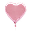 Light Pink Foil Heart Balloon
