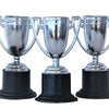 Silver Trophies (Pack of 3)
