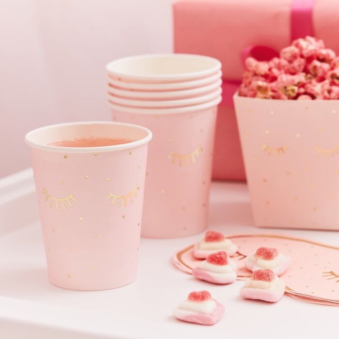 Pamper Party Paper Cups (Pack of 8)
