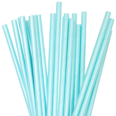 Blue Foil Straws (Pack of 25)