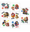 Paw Patrol Tattoo Party Favours (8 Tattoos)