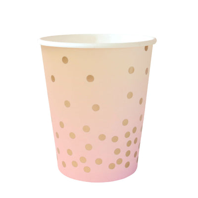 Pink & Peach Cups (Pack of 10)