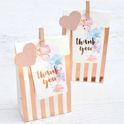Floral Thank You Tags (Pack of 10)
