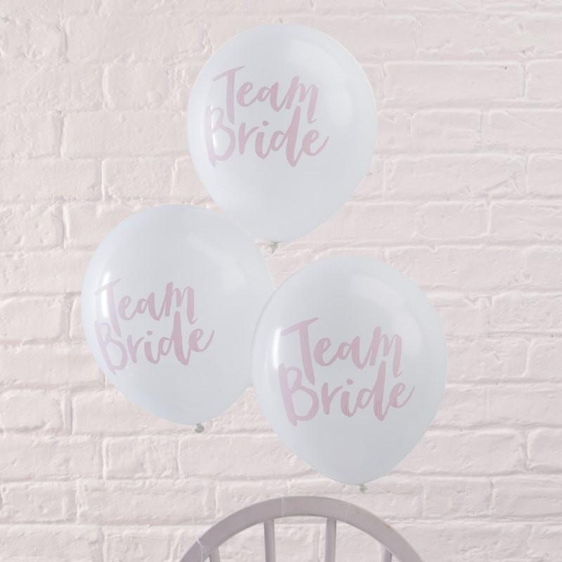 Team Bride Balloons (10 Pack)