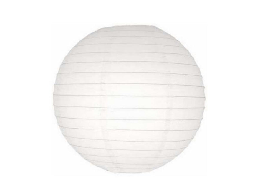 Round Paper Lantern - White 25cm